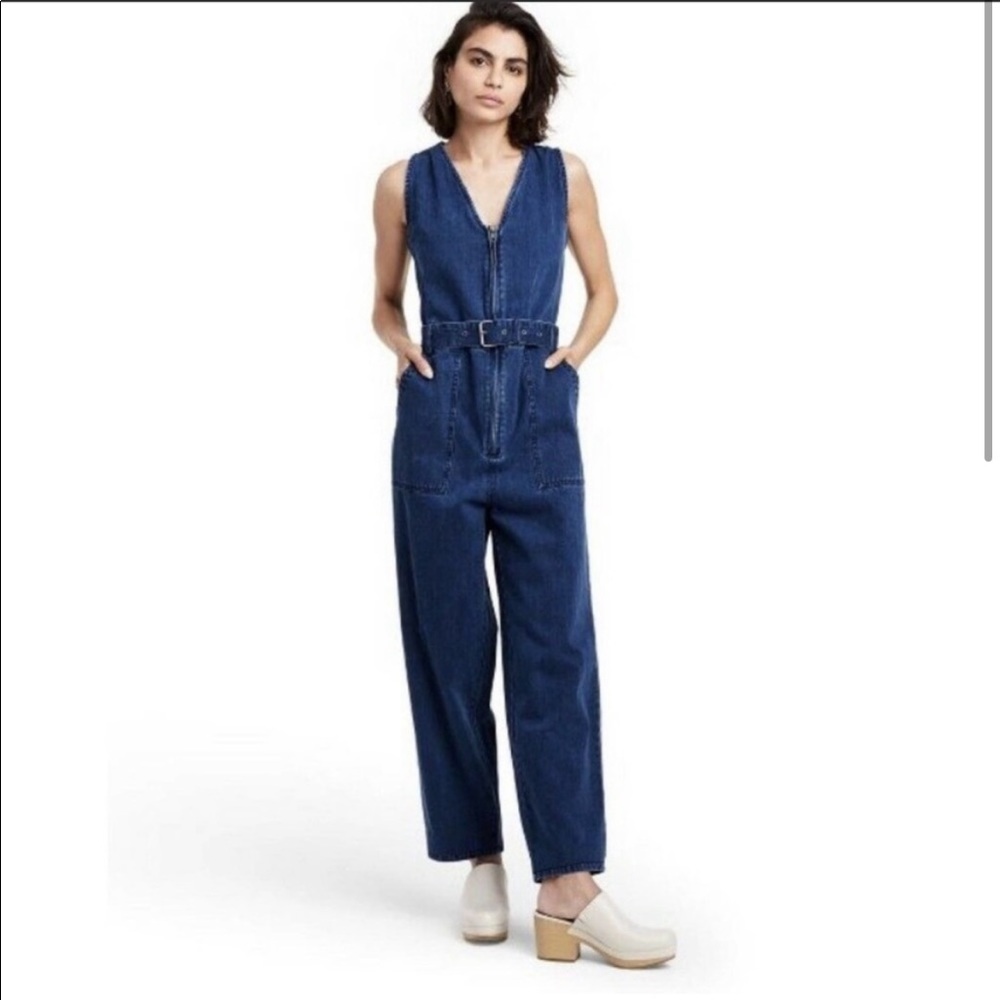 Rachel Comey x target denim overall onesie